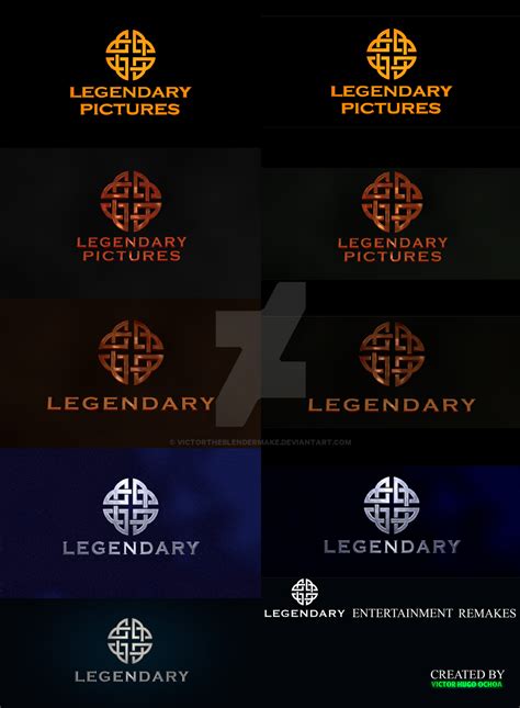 Legendary Entertainment Remakes by VictorTheBlenderMake on DeviantArt