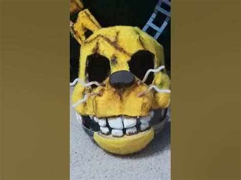 my spring bonnie mask #fnaf - YouTube