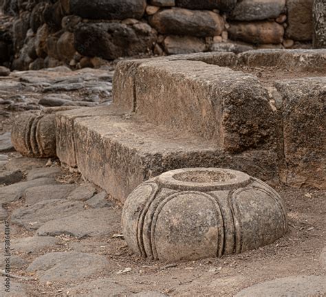 A beautiful archeological artifact excavated at the ancient Isreali ...