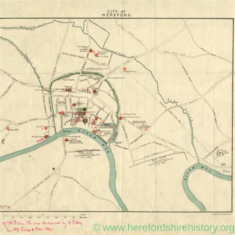 City of Hereford 1894 - Herefordshire History