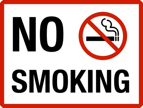 Clipart - No Smoking