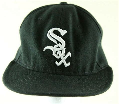 Chicago White Sox Hat Fitted 7 3/8ths Official On-Field Cap New Era ...