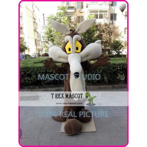 Wile E. Coyote Mascot Cartoon Costume