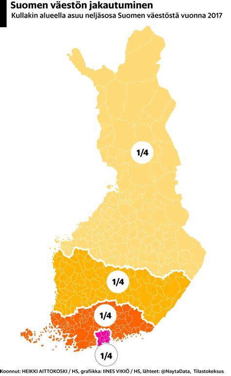 Map Finland Population - Share Map