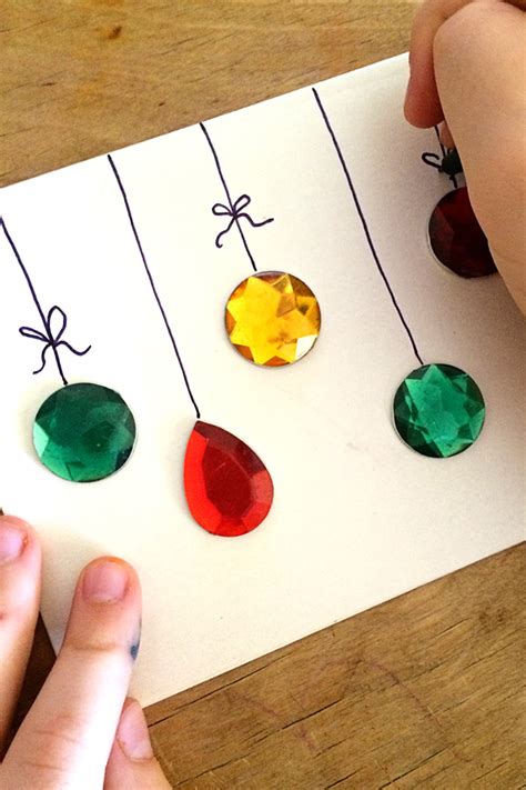 Easy DIY Christmas Card Craft