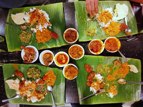 Gandhi Restaurant. Traditional Indian Banana Leaf Joint Serve Dishes ...