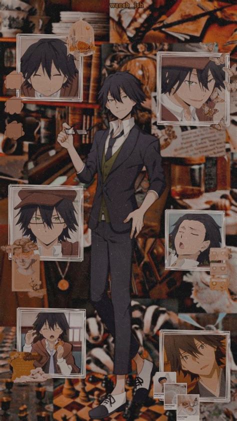 Edogawa Ranpo aesthetic wallpaper ️ | Бешеные псы, Аниме, Обои