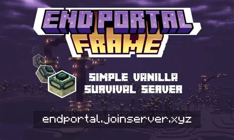 End Portal Frame Minecraft Server