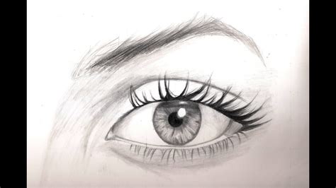 [Realistic Drawing Tutorial 8/8] How To Draw The Eyes - Shading With A ...