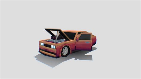 Volkswagen Golf Mk2 Minecraft Car 3D Model | ubicaciondepersonas.cdmx ...