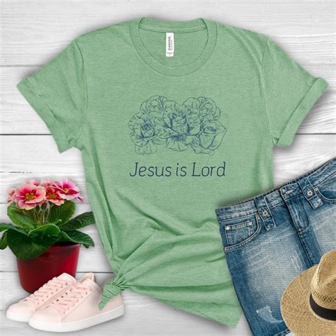 Jesus Is Lord Unisex Tee | Christian T-shirt | Faith with Fun