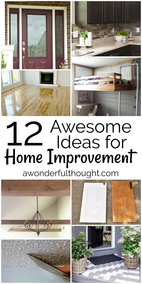 12 Awesome Home Improvement Ideas | MM #163 - A Wonderful Thought