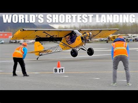 STOL Competition - World Record Shortest Landing 9 Feet 5 Inches ...