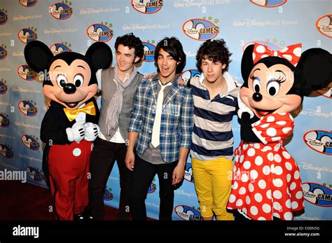 Jonas Brothers Disney Channel Games at Walt Disney World- Red Carpet ...