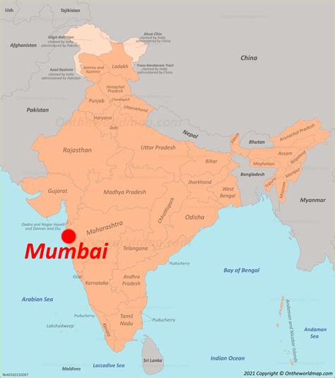 Mumbai Map | India | Maps of Mumbai (Bombay)