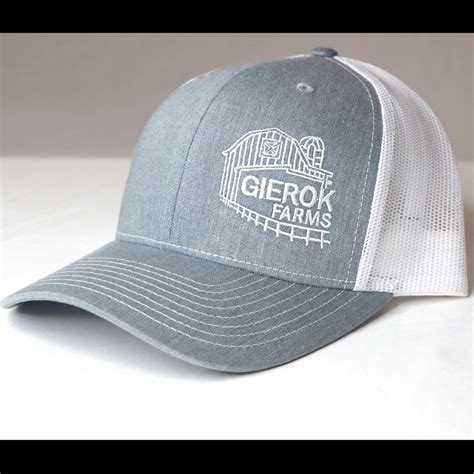 Gierok Farms White Logo Hat – Gierok Farms Shop