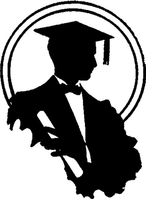 graduate silhouette clipart 10 free Cliparts | Download images on ...