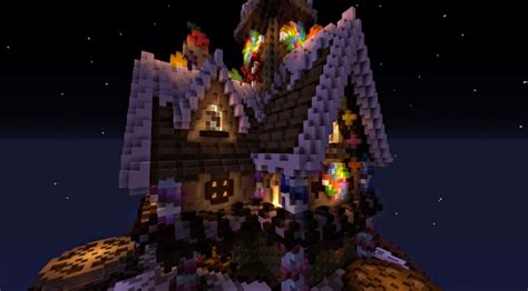 Big Candy House Minecraft Map