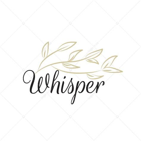 Whisper Logo - Logo Is Us