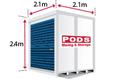 PODS Container Sizes | Moving & Self Storage | PODS® Australia