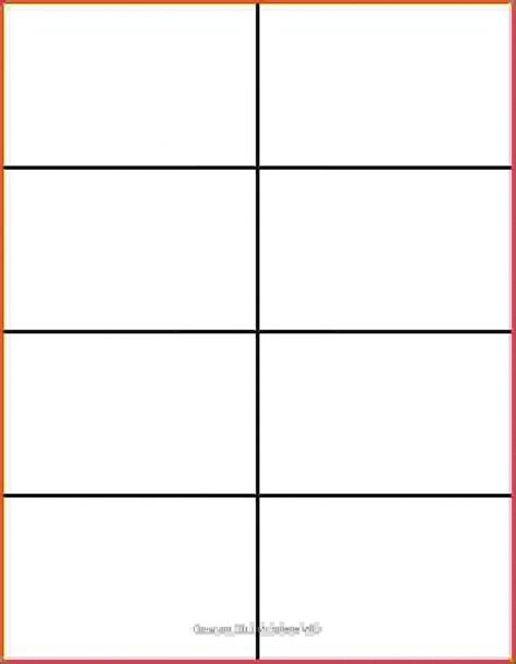 Flashcard Template Printable