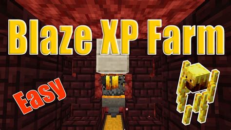 Easy BLAZE XP Farm Minecraft 1.16 | No pathfinding glitches | Minecraft ...