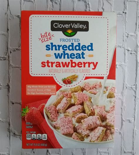 Clover Valley Frosted Shredded Wheat (Dollar General) | DOLLAR STORE ...