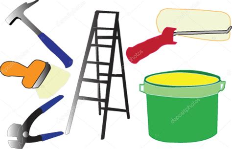 Painter equipment — Stock Vector © vule46 #2161379