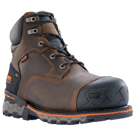 Timberland PRO Men's Boondock Waterproof 6'' Work Boots - Composite Toe ...