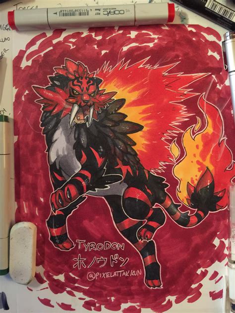 "Litten Final Evolution Concept" by Pixelated-Takkun (DeviantArt) : r ...