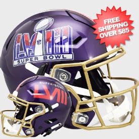 Super Bowl 58 Replica Speed Football Helmet