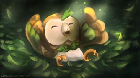 Rowlet by topcat-sama on DeviantArt