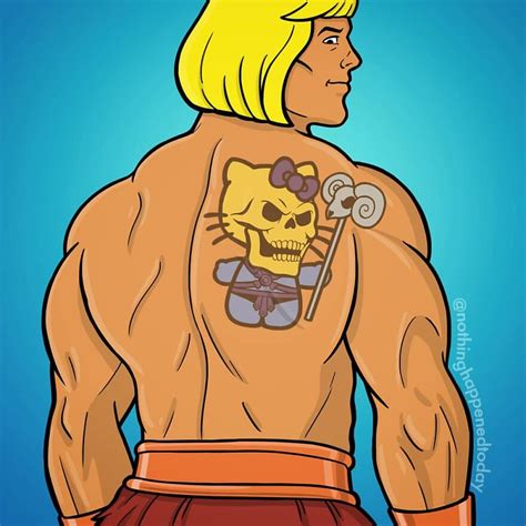 21 Illustrations Of Shenanigans Between He-Man And Skeletor In Various ...