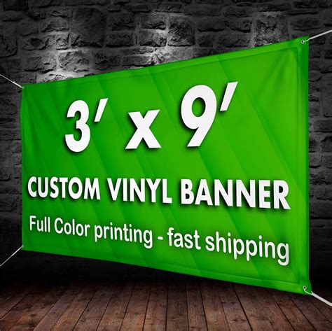 Custom Vinyl Banner Vinyl Banner Printing Full Color Vinyl - Etsy