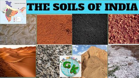 The soils of India, Indian geography, The world of GK, SSC, PSC, RRB ...