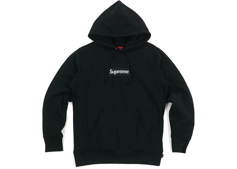 Supreme Box Logo Hooded Sweatshirt Black - FW16