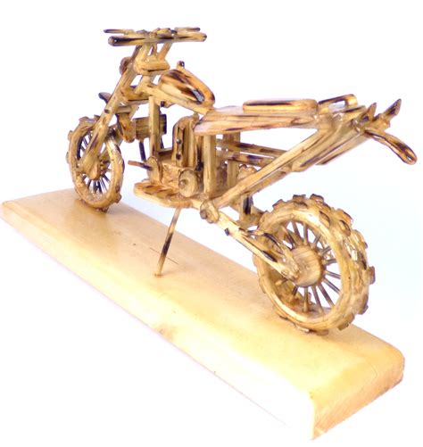 Katrinas Crosser Motorbike Matchstick Model Kit | Hobbies