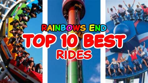 Top 10 rides at Rainbow's End - Auckland, New Zealand | 2022 - YouTube