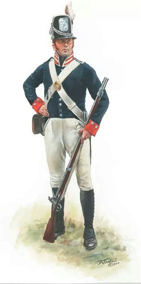 Private of the 32nd US Infantry, by Don Troiani: | War of 1812 ...