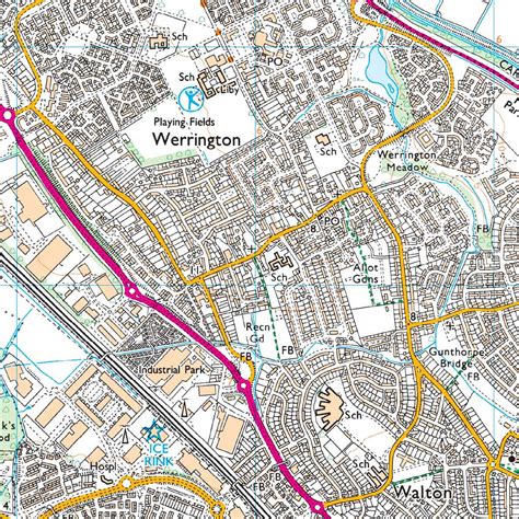 OS Map of Wisbech & Peterborough North | Explorer 235 Map | Ordnance ...