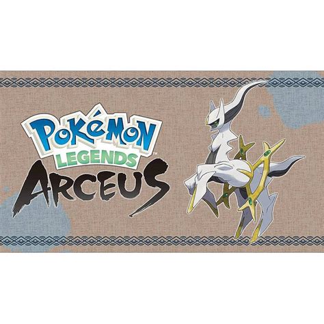 Questions and Answers: Pokémon Legends: Arceus Nintendo Switch ...