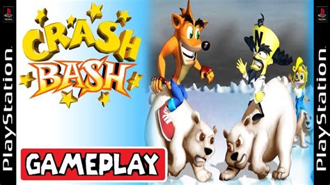 CRASH BASH Gameplay [PS1] ( FRAMEMEISTER ) - No Commentary - YouTube