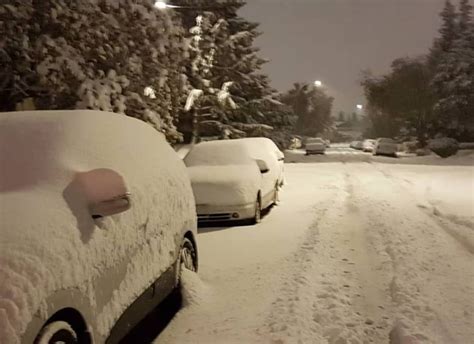 Record snowfall wallops Calgary in 1st storm of season | CBC News