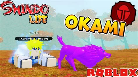 ШИНДО ЛАЙФ ОКАМИ 😱 Обзор на Блудлайн OKAMI Shindo Life Roblox - YouTube