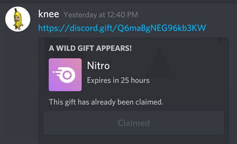 My friend dmed me a legit nitro gift, and when it arrived it sent with ...