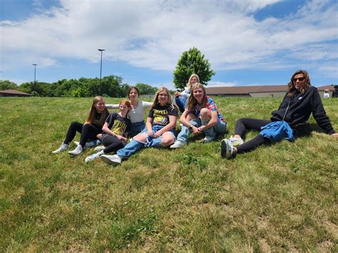 Sixth grade soaking up the sun... - Wea Ridge Middle School