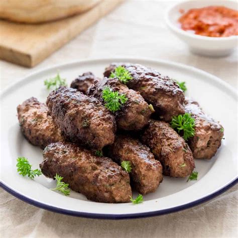 Cevapi - Easy Balkan Beef Sausages | Wandercooks