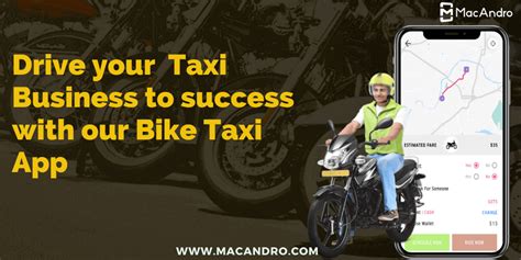 Bike Taxi App Development Company - MacAndro - World of Mobile Apps