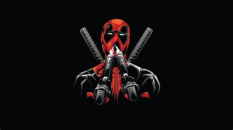 2560x1440 Resolution Deadpool Minimal 1440P Resolution Wallpaper ...