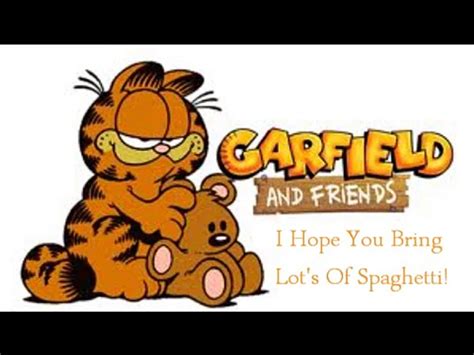 Garfield And Friends Theme Song Lyrics - you